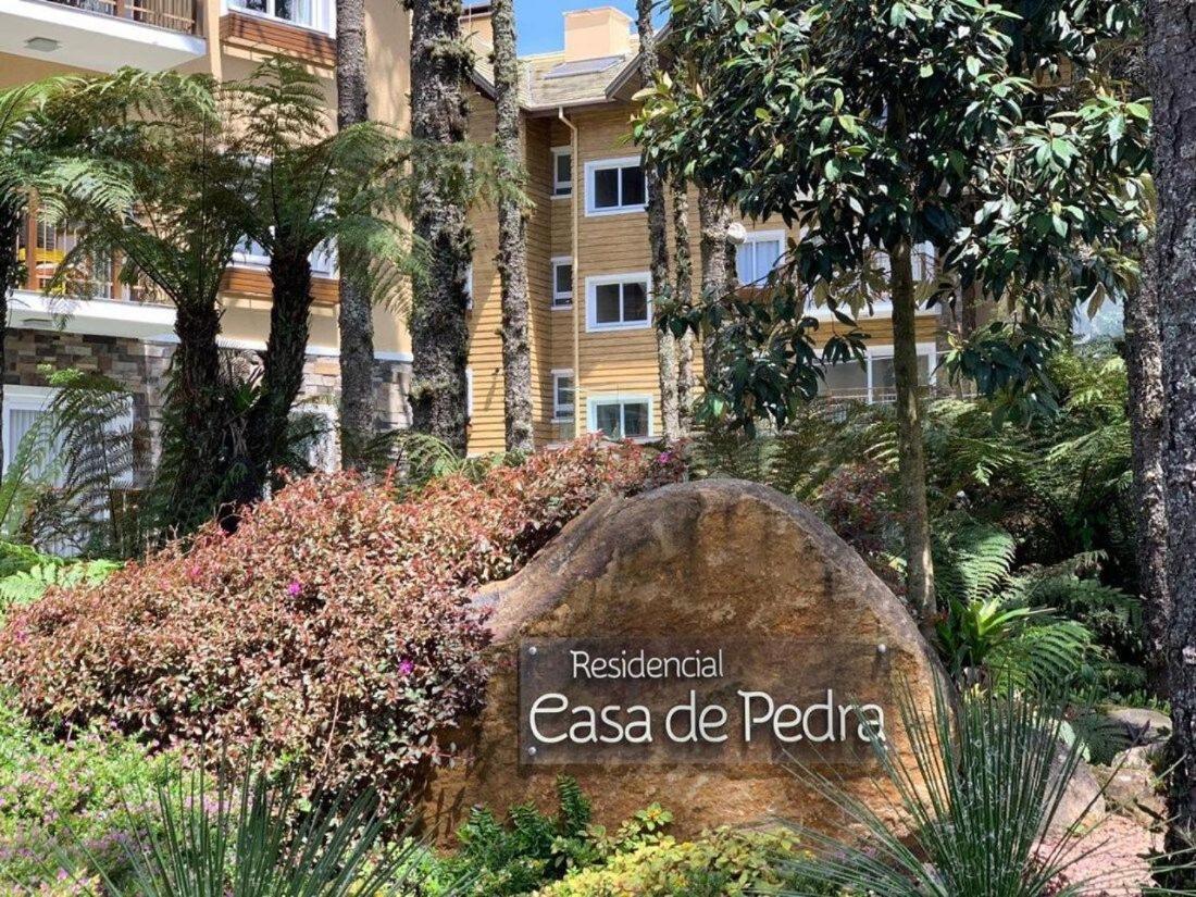 103/3 Apto Com Piscina Aquecida Gramado Exteriör bild